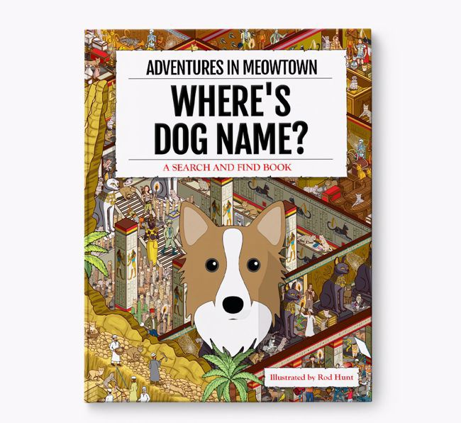 Personalised Icelandic Sheepdog Book: Where's Dog Name? Volume 2